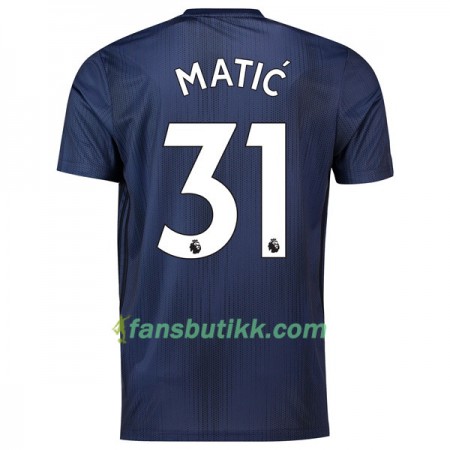 Fotballdrakt Manchester United Matic 31 2018-2019 Tredjetrøye Kortermet